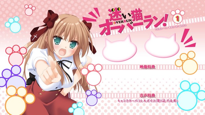 Mayoi Neko Overrun! anime promotional art