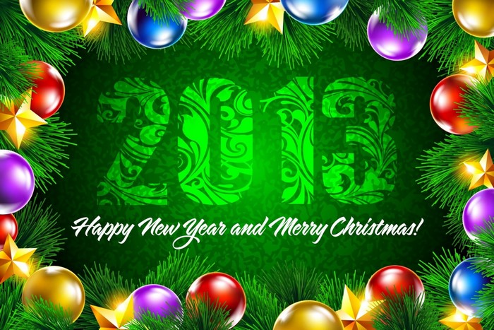 Happy New Year and Merry Christmas 2013