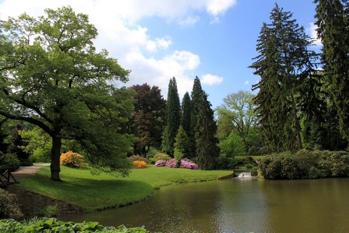 Pruhonice Park in the Czech Republic