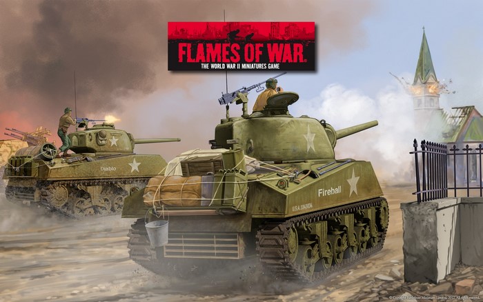 M4A3 (Late) Tanks in Flames of War