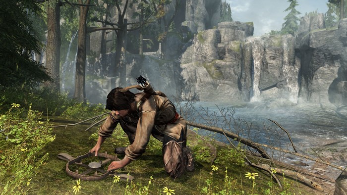 Assassin's Creed 3 Warrior with Bow and Trap