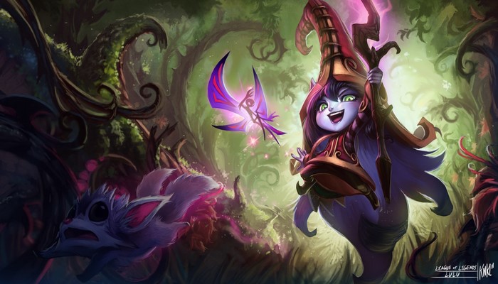 Lulu from League of Legends with Pix