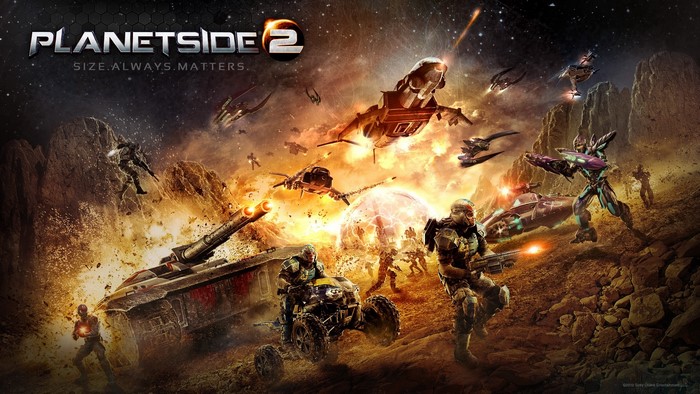 PlanetSide 2 Battles