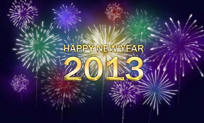 Happy New Year 2013 Fireworks