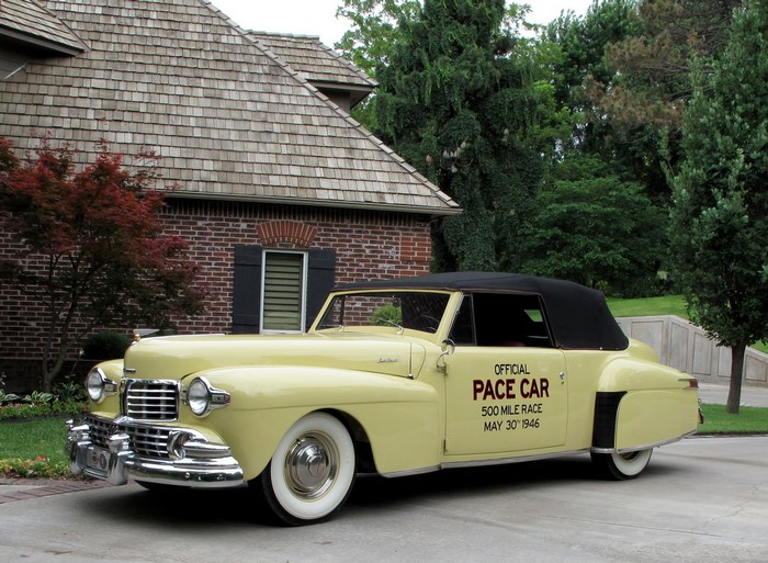 1946 Lincoln Continental Indy Pace Car Convertible