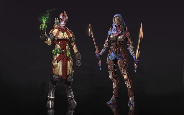 Mass Effect Warriors in Armor