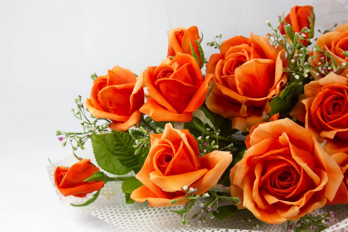 Bouquet of Orange Roses