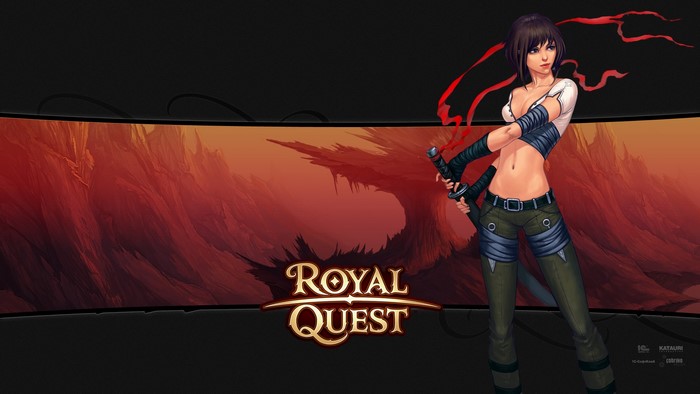 Royal Quest warrior with sword