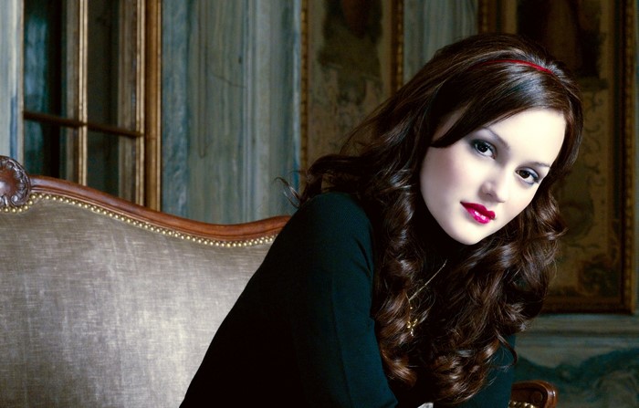 Leighton Meester with Brunette Hair