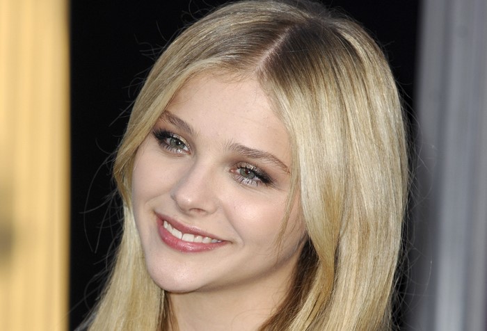 Chloe Grace Moretz smiling
