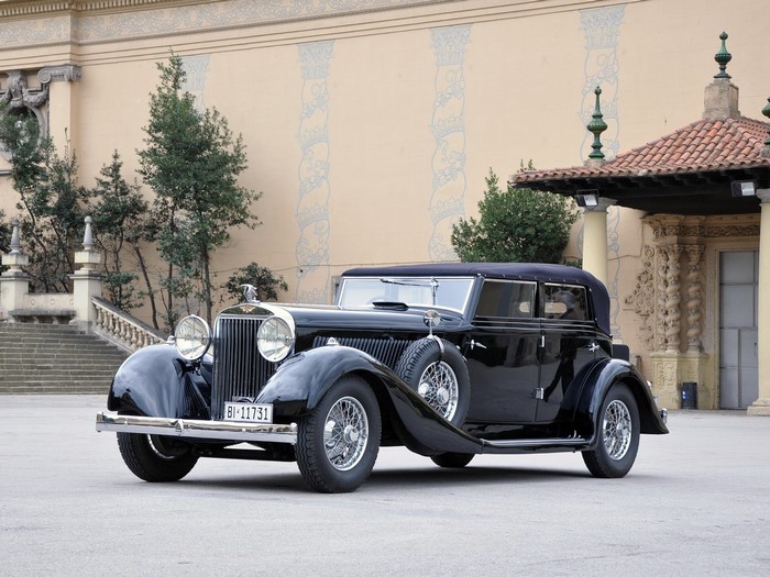 Black Hispano-Suiza T56 Torpedo by Fiol 1935