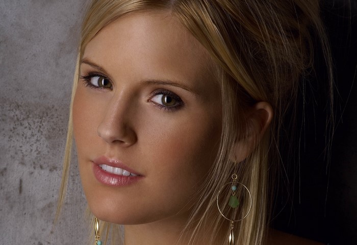 Maggie Grace close-up portrait