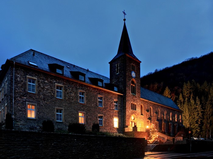 Church in Germany at Night