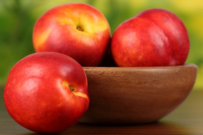 Peaches in a Bowl