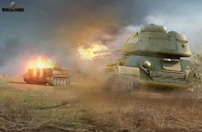World of Tanks: Tanks Firing Fire