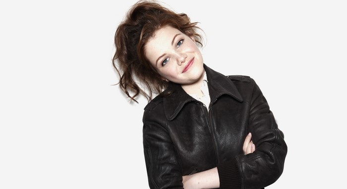 Georgie Henley with Brunette Hair