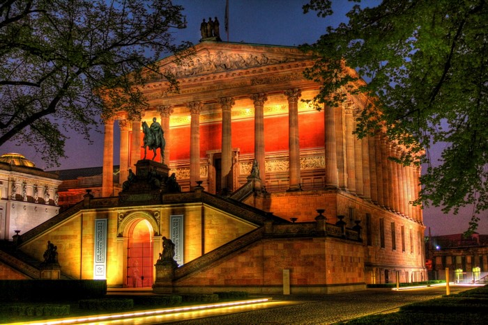 Altes Museum, Berlin, Germany at Night