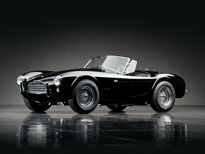 Black Shelby Cobra 289 MkII Roadster