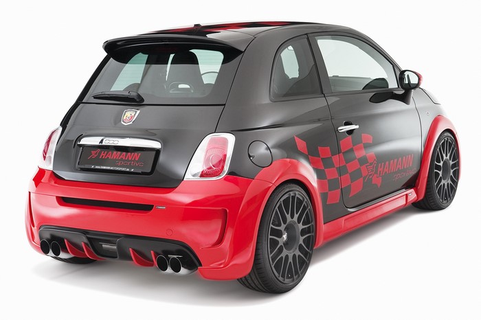 Hamann Abarth 500 rear view