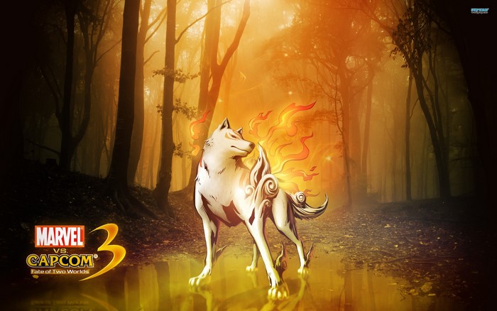 Amaterasu from Marvel vs Capcom 3