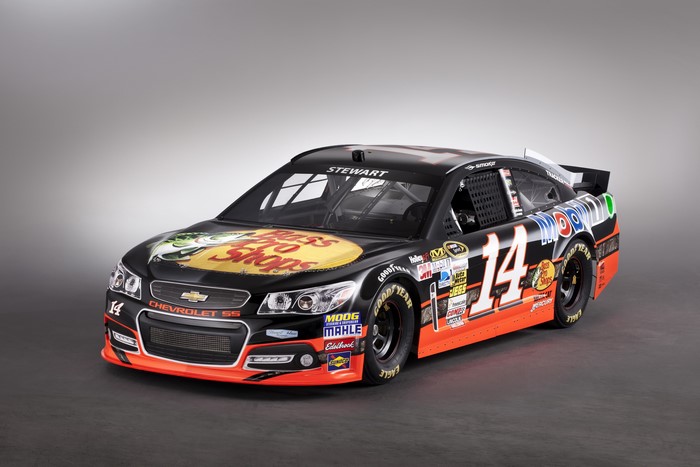 Tony Stewart's Bass Pro Shops Chevrolet SS NASCAR race car