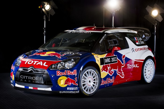 Citroen DS3 WRC 2011 Loeb Elena Red Bull Total