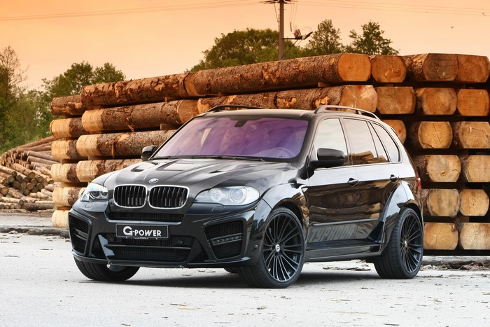 4K G-Power Typhoon Black Pearl BMW X5 E70
