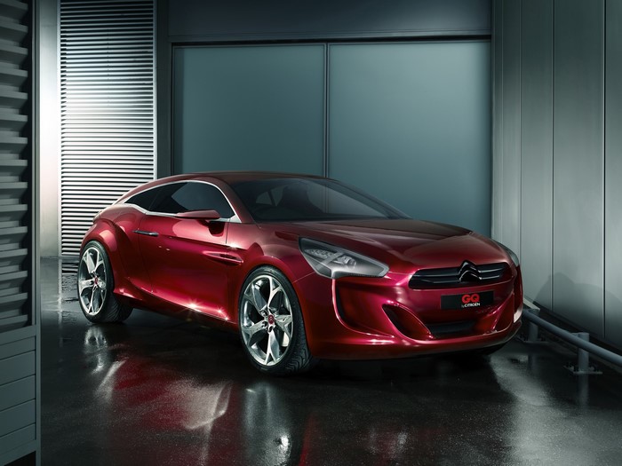 Red Citroen GQ Concept Car