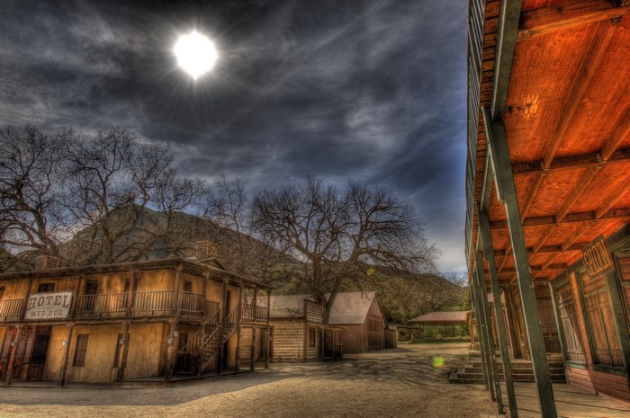 Old Hotel in California