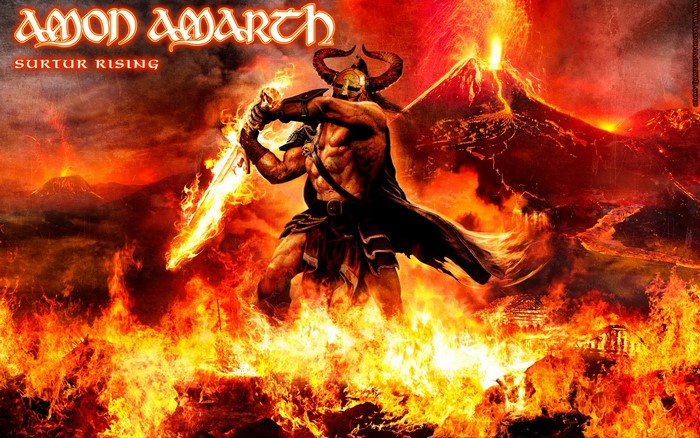 Amon Amarth Surtur Rising Viking Warrior