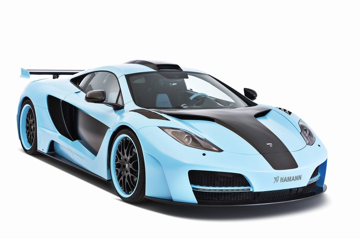 Light Blue McLaren MP4-12C by Hamann