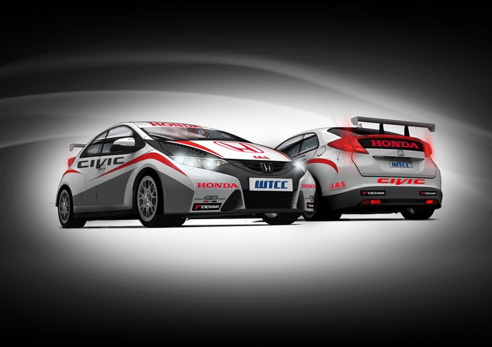 2012 Honda Civic WTCC race cars