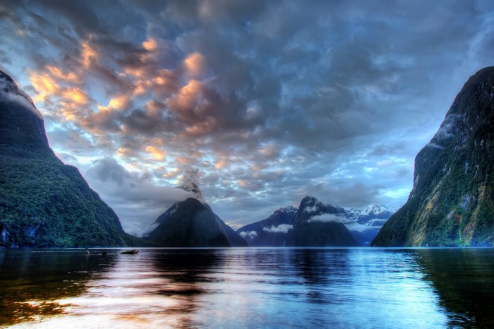 4K Scenery of Mountains and Sky in New Zealand