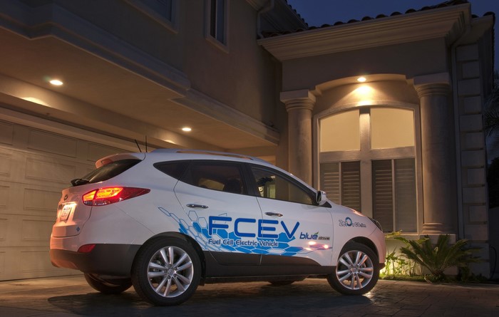 2012 Hyundai Tucson Fuel Cell Electric Vehicle