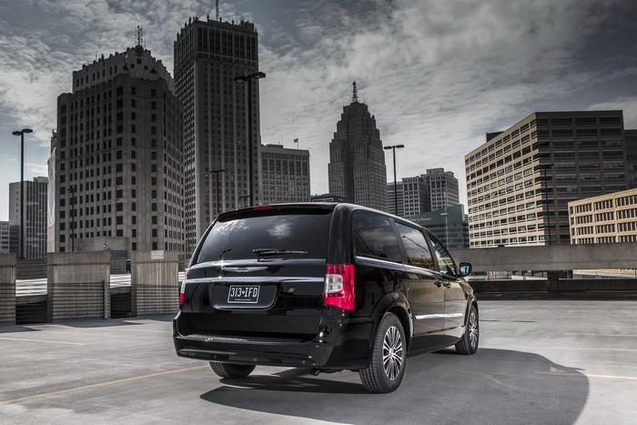Black 2013 Chrysler Town and Country S in Detroit