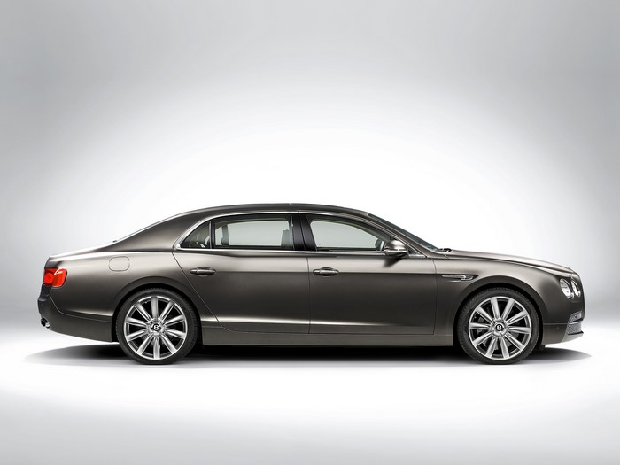 Bentley Flying Spur sedan, side view