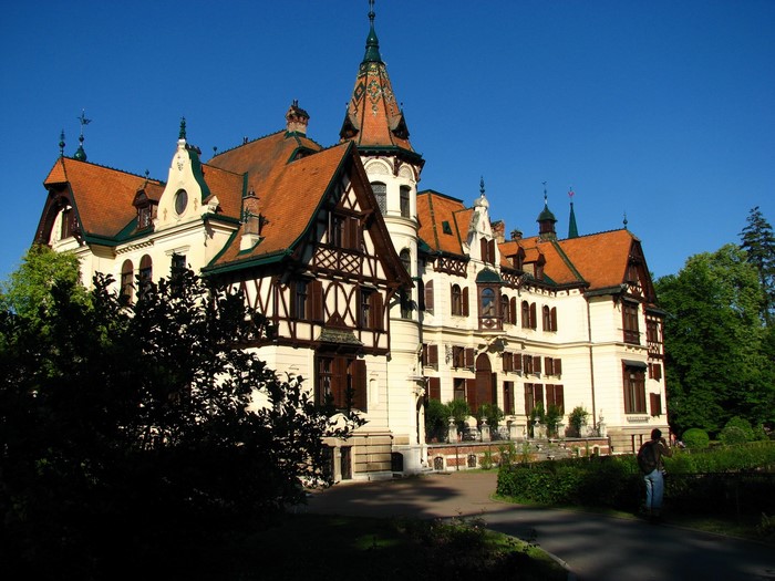 Lesna Castle in the Czech Republic