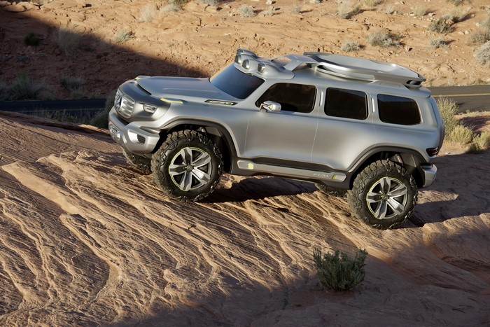 4K Mercedes-Benz Ener-G-Force Concept SUV