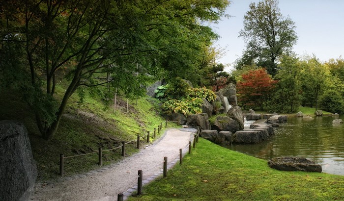 Japanese Garden in Hasselt, Belgium