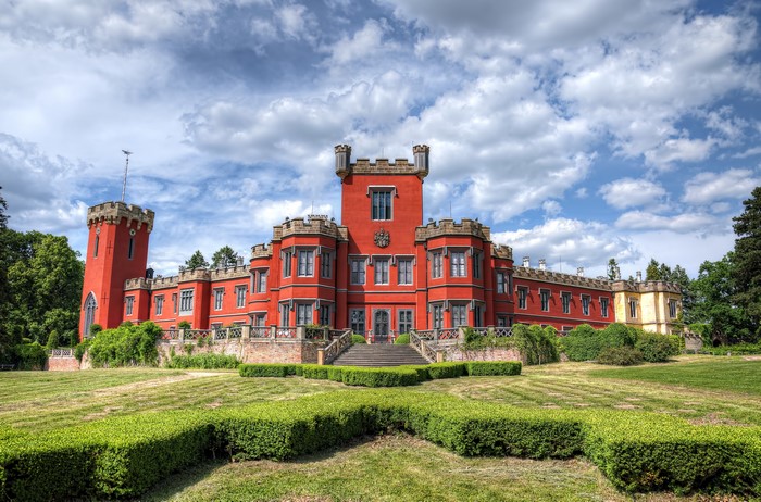 Hradek u Nechanic Castle in Czech Republic