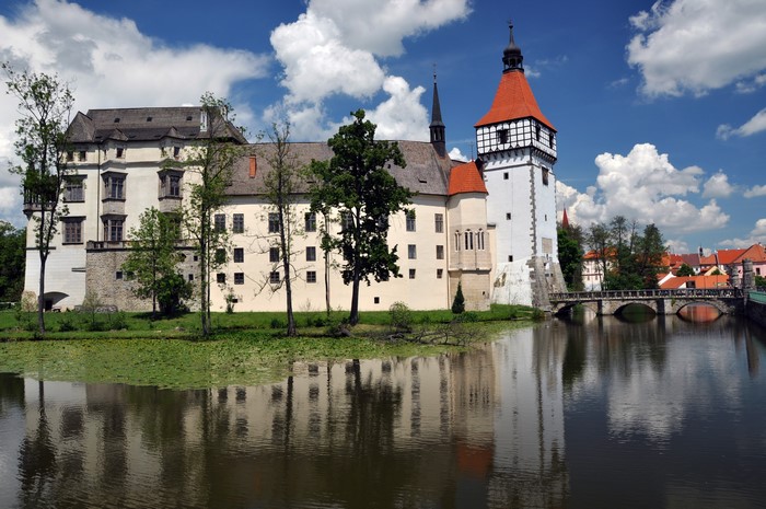 Blatná Castle in the Czech Republic