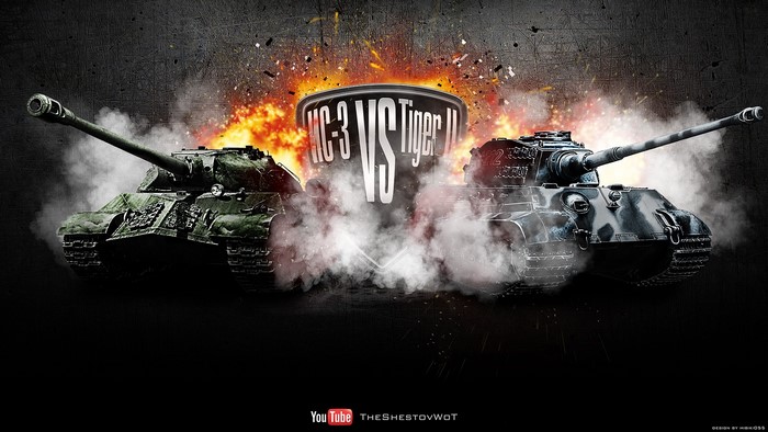 IS-3 vs Tiger II World of Tanks