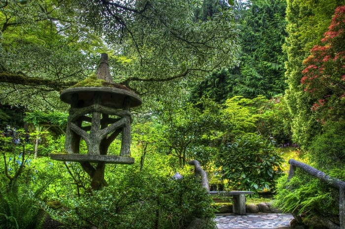 Butchart Gardens Victoria Canada HDR