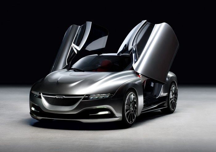 4K 2011 Saab PhoeniX Luxury Concept Car