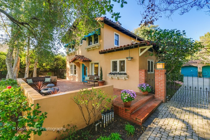 Spanish Colonial Revival House with Patio and Driveway