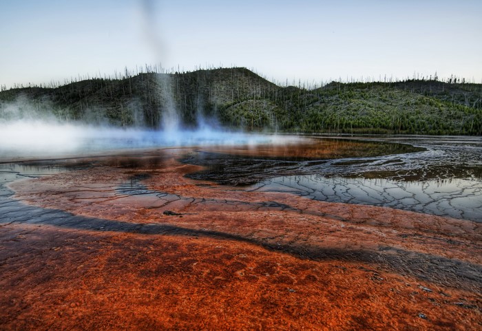 Yellowstone National Park Geothermal Feature