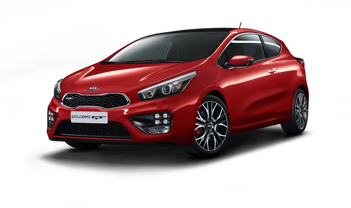 Red 2013 Kia Pro Ceed GT