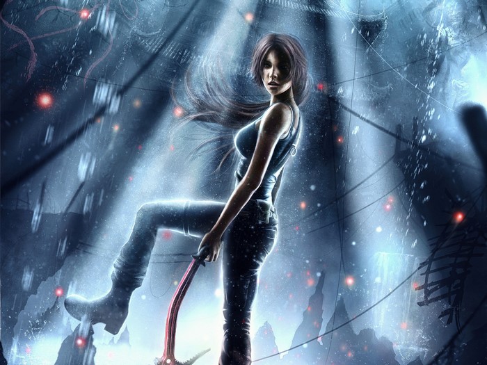 Lara Croft from Tomb Raider 2013