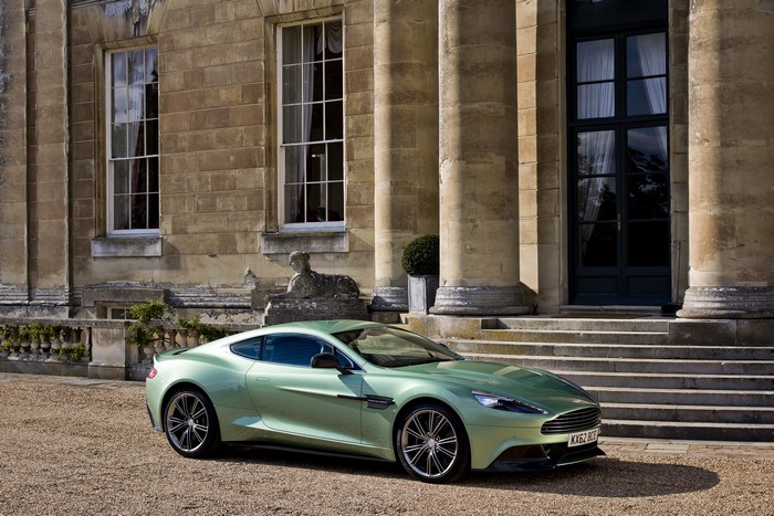 Green 2012 Aston Martin Vanquish