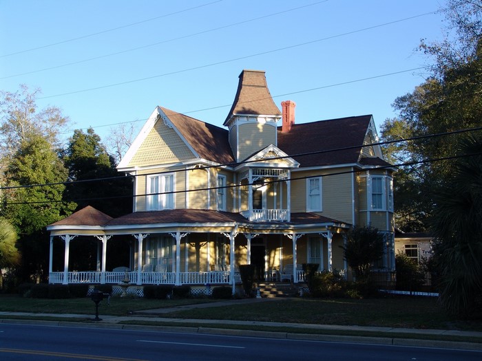 Yellow Victorian House in Florida